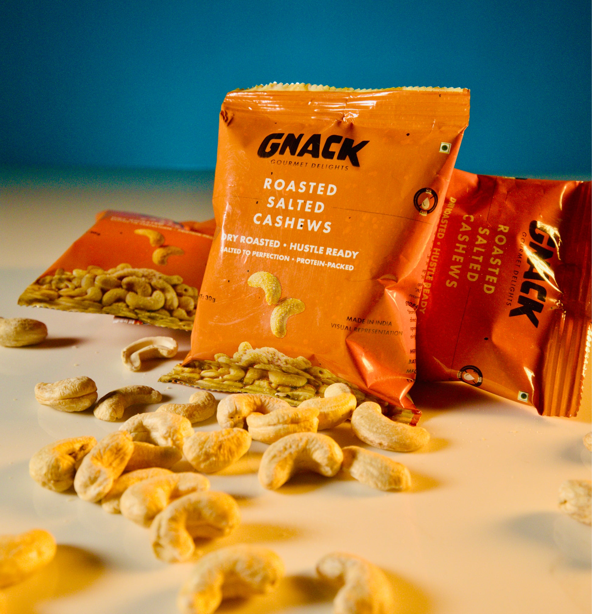 Roasted & Salted Cashews - 30 gms
