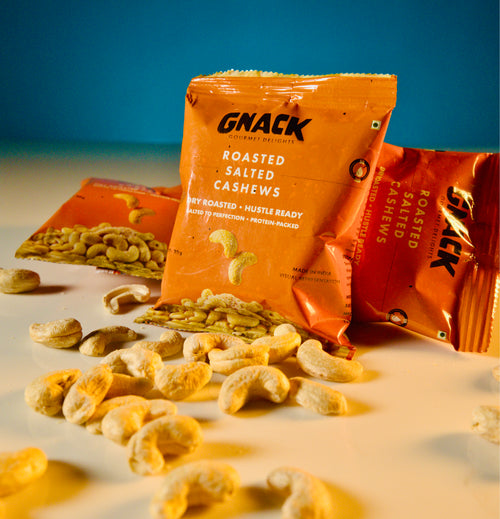 Roasted & Salted Cashews - 30 gms