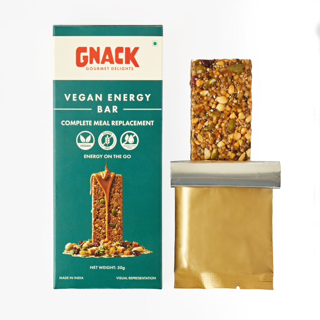 Vegan Energy Bar - 50 GMS | VEGAN & GLUTEN FREE