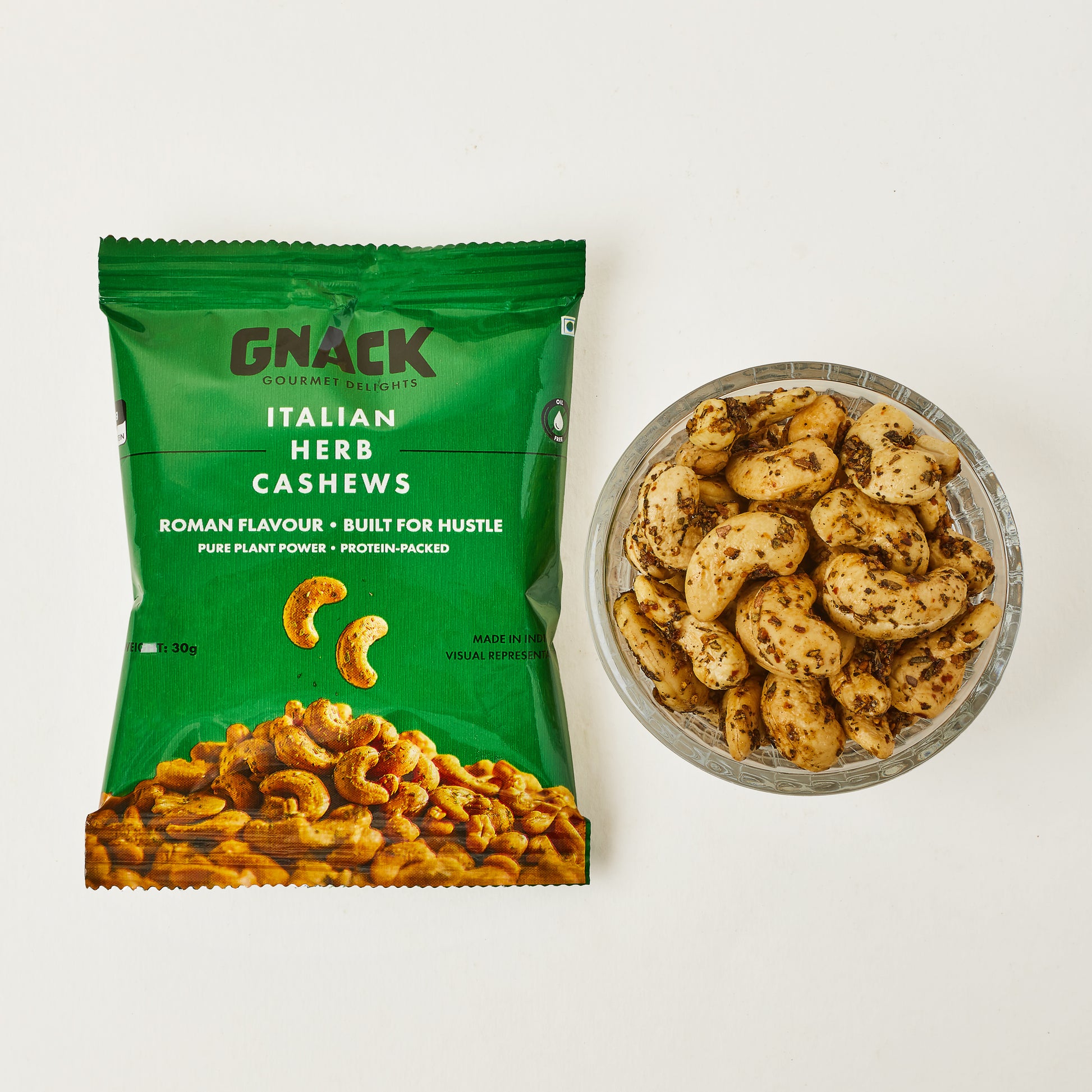 Italian Herb Cashews - 30 gms