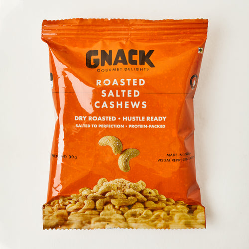 Roasted & Salted Cashews - 30 gms