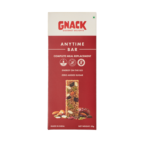 Anytime Energy Bar - 50 gms | LACTOSE & GLUTEN FREE
